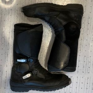 Leather Motorcycle Boots